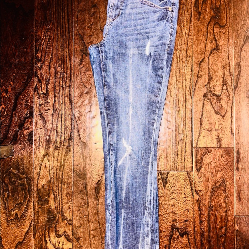 Dear John Distressed Cropped Jeans